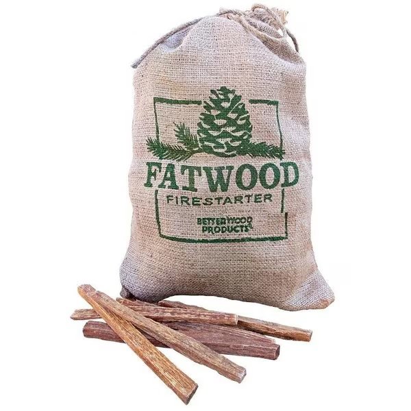 Fatwood Fire Starter, 8 lb Starter Weight, Better Wood Products, Mfr#: 9908